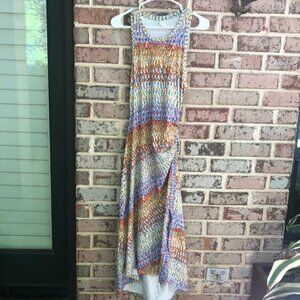 Anthropologie Ruched Tank Dress Size S